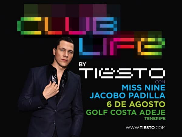 DJ Tiesto in Tenerife, Golf Costa Adeje - 6 augustus 2011