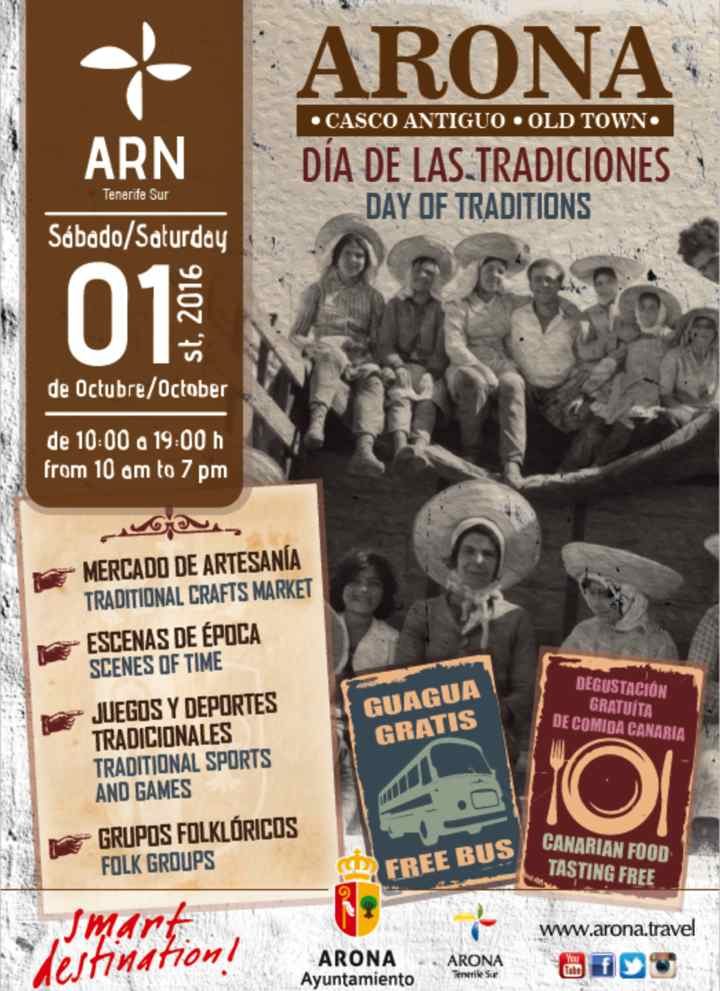 Día de las Tradiciones Arona 2016 affiche